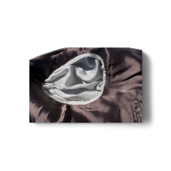 🇨🇦 Savile Row Gold Wool Sport Coat (Charcoal/Blue) - Picture 9 of 15